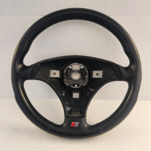 Audi S4 OEM Early Style Badge Manual Steering Wheel