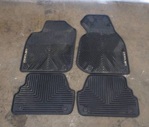 Audi C5 allroad OEM All Weather Rubber Black Floor Mats