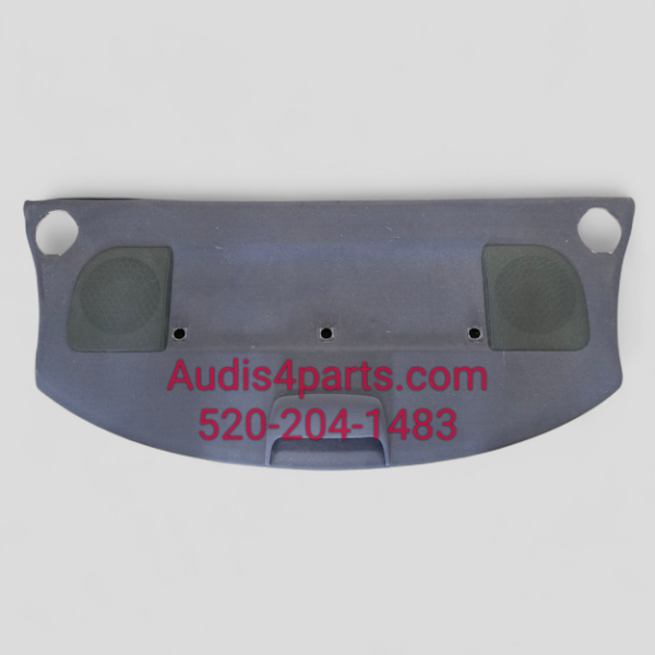 Audi B5 A4 S4 OEM Sedan Rear Deck Lid Speaker Cover Onyx Black