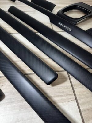 B5 S4 Matt Carbon Fiber Trim Set (New)